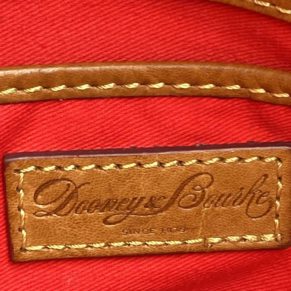 Dooney & Bourke Tan Leather Satchel